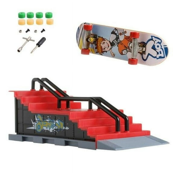 Creo Skate Co Finger Boarding Ramps Ultimate Plastic Fingerboard Skate Park