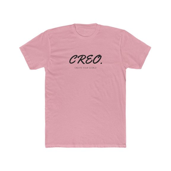 Creo "Create your World"Men's Cotton Crew Tee
