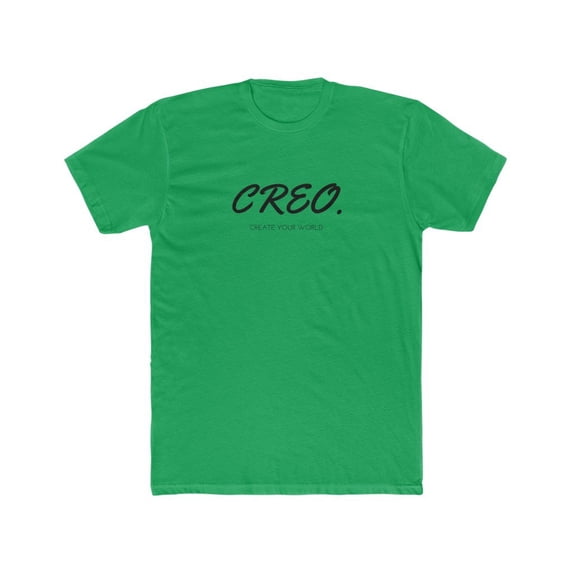 Creo "Create your World"Men's Cotton Crew Tee