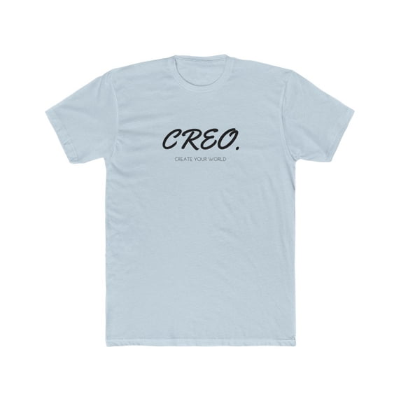 Creo "Create your World"Men's Cotton Crew Tee