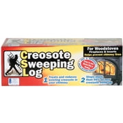 CSL-Computer Creosote Sweeping Log For Fireplaces Pack of 2   Residential Use, Standard Application