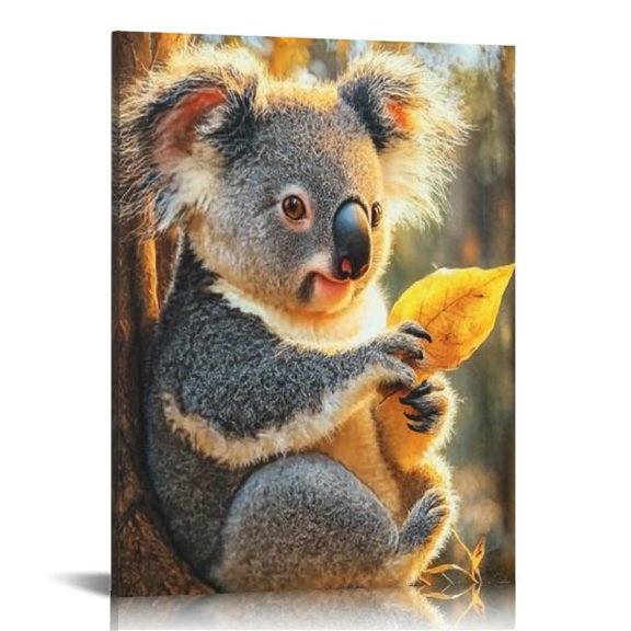 Creowell 1731048741867000 Ready to Hang Canvas Print Wall Decor for Bedroom Kitchen Living Room Bathroom Office, Perfect Gift for Home Decor 16x20in