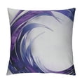 thumbnail image 1 of Creowell  Abstract Throw Pillow Cushion Cover, Cool Wave Like Ombre Design with Vibrant Color Dots Artwork, Decorative Square Accent Pillow Case,, Purple Blue, 1 of 5