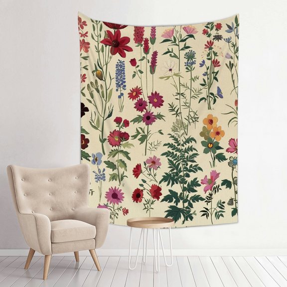 Creowell Annabel Kidston Floral Border Tapestry Wall Art Home Decor 30*40in