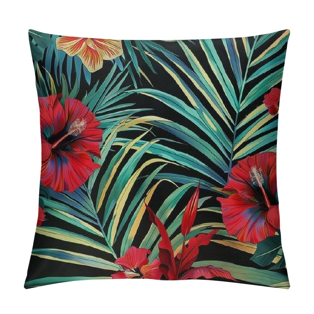 Batmerry Mandala Chakra Pillow Covers - Set Of 2, Beige Blended Fabric With Invisible Zipper, 12x20 Inches
