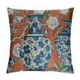 thumbnail image 1 of Creowell Blue Ginger jar Pillow Cover Ginger jar Decor Chinoiserie Inspired Asian Inspired Bright Decor Cushion Cover Decortaive Pillowcase, 1 of 5