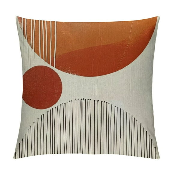 Creowell  Boho Throw Pillow Covers Bohemia Sunrise Decorative Pillow Covers Double-Side Printed Outdoor Patio Home Decor Bed Sofa Pillow Cases,Multi-Size