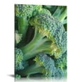 thumbnail image 1 of Creowell Broccoli Art Modern Canvas Prints Wall Decor 12x16 16x20 12x16in, 1 of 5