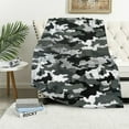 thumbnail image 1 of Creowell Camouflage Blanket for Boys,Kids Camo Throw Blanket for Boys and Girls,Cool Cute Soft Throw Blanket Gifts,  Comfy Blanket for Boys Kids Teen, 1 of 6