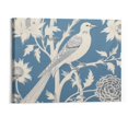 thumbnail image 1 of Creowell  Canvas Paintings Chenonceau Birds And Botanicals Rustic Painting On Canvas Aquamarine Blue And Ivory Peacock Prints on Canvas Ready To Hang Art Wall Decoration For Home Decor Art 20x16 Inch, 1 of 3