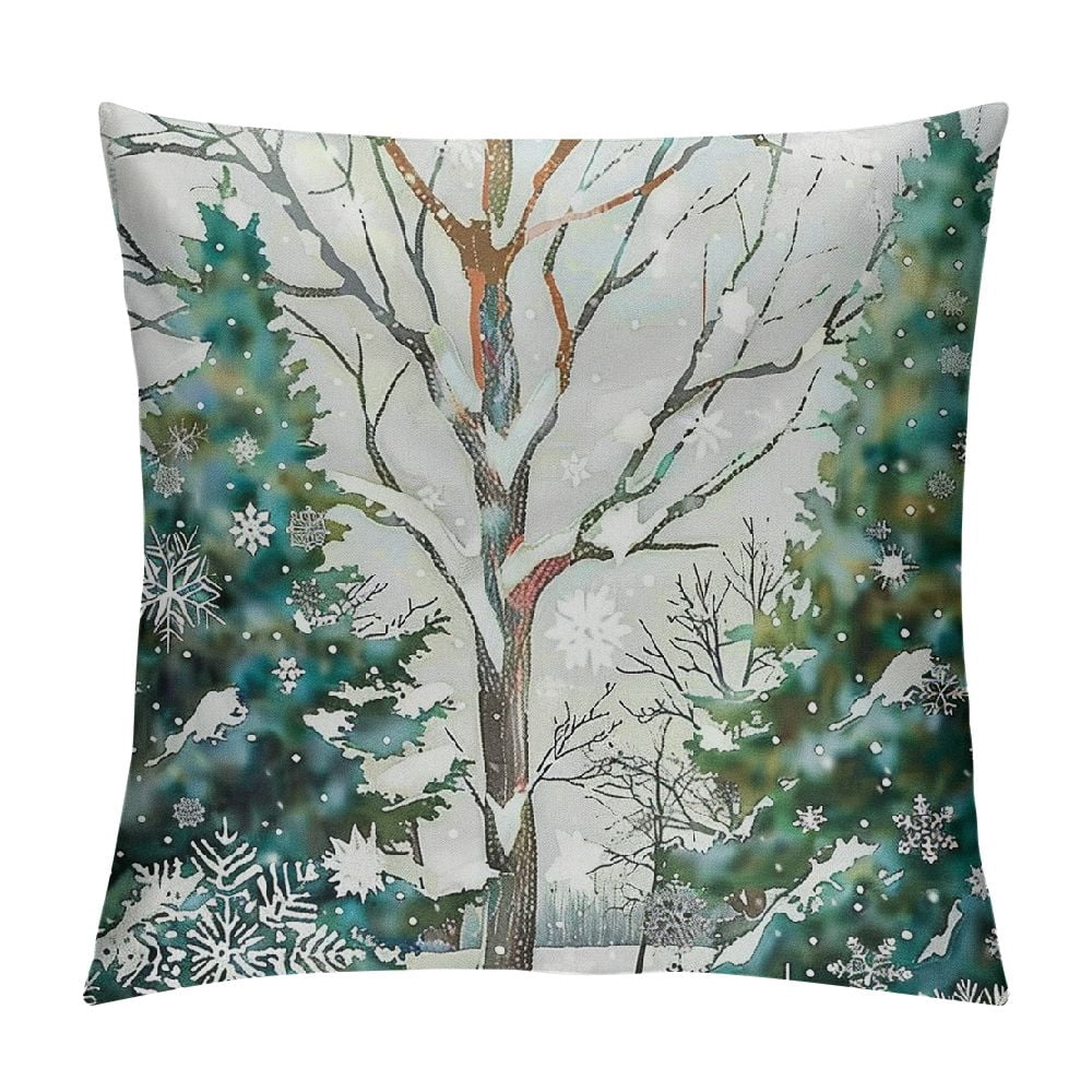 Creowell Christmas Throw Pillows for Couch Waterproof Throw Pillow ...