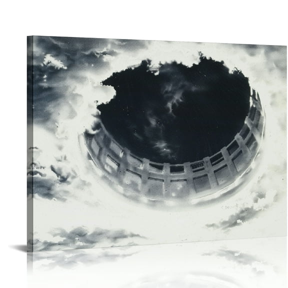 Creowell Clouds Canvas Prints Wall Art Decor Ready To Hang 16x20 16x12in