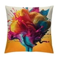 thumbnail image 1 of Creowell Colors Flying Object Square Pillow Cover Case for Sofa Bed Outdoor Decoration - 1PC 12x12in, 1 of 5