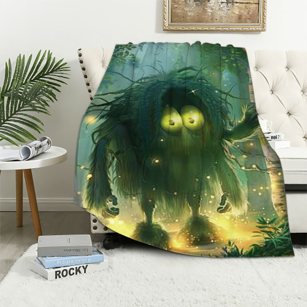 Creowell Cute Animals Throw Blanket, Super Soft Warm Throw Blanket for