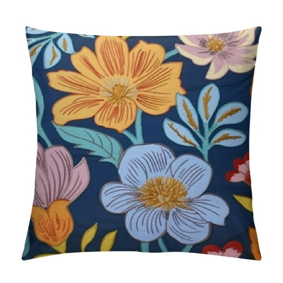 Creowell  Decorative Throw Pillow Covers Pillowcase Soft Square Cushion Case Couch Sofa Bed Bedroom Living Room