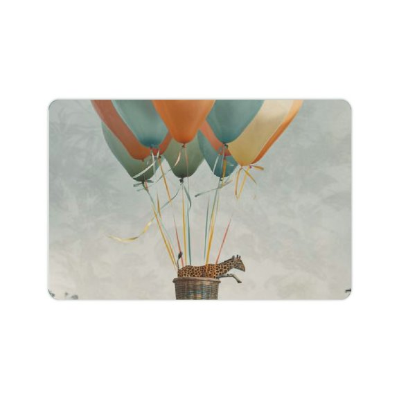 Creowell Diatom Mud Bath Mat Non-Slip Quick Drying Home Decor 24x16in