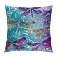 thumbnail image 1 of Creowell Dragonfly Pillow Covers for Couch Sofa Indoor Outdoor Square Design Pillow Case for Car Bedroom 1PC 12x12in, 1 of 5