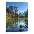 thumbnail image 1 of Creowell Fall Decor Lakeside Forest Canvas Wall Art Picture 16x20in for Living Room Bedroom Home Office Decor 16x20in, 1 of 3