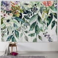 thumbnail image 1 of Creowell  Floral Spring Tapestry Vintage Sage Green Leaves Wildflower Wall Hanging Tapestry for Bedroom Dorm Living Room Backdrop Deco  60x50inch, 1 of 6