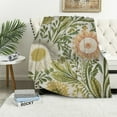 thumbnail image 1 of Creowell Flower Pattern Fine Foliage Lace Print Throw Blanket for Bed Couch Car, All Seasons, Excellent Hand Feel, Kids and Adults 40x50in, 1 of 6