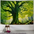 thumbnail image 1 of Creowell  Forest Tapestry Nature Tree Tapestries, Extra Large Oversized Tapestry Wall Hanging, Tapestry for Bedroom Living Room Backdrop, Indoor Outdoor Decoration Home Decor 40x30inch, 1 of 6