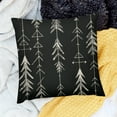 thumbnail image 1 of Creowell Geometric Trees Arrows Throw Pillow Cover for Sofa Couch 18x18in, 1 of 5