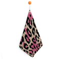 Creowell Leopard Print Andy Warhol Minimalist Painting Hand Towel for