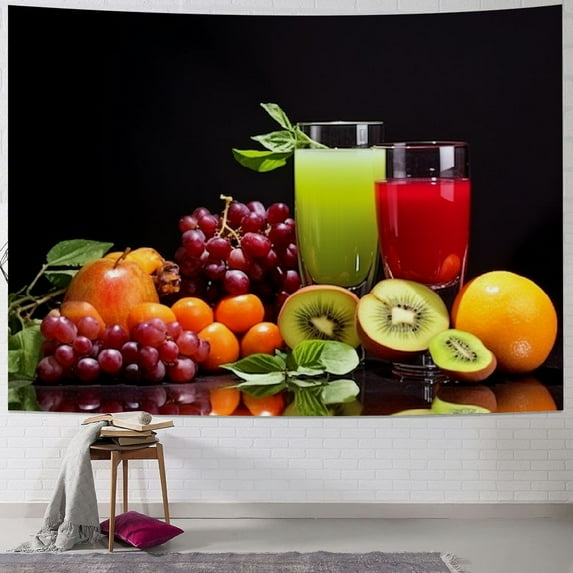 Creowell Neoplasticism Aesthetic Tapestry College Dorm Home Decor Short Plush Wall Decoration 40x30inch