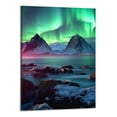 thumbnail image 1 of Creowell Northern Lights Coastal Wall Art Home Decor - Wonders with Aurora Borealis Wall Art Print For Home Decor, Office Decor &amp; Kids Bedroom Wall Decor. Perfect For Astronomy Lovers 16x20 Inch, 1 of 3