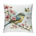 thumbnail image 1 of Creowell  Outdoor Bird Decorative Throw Pillowcase, Bird Flower Both Sides Printed Spring Cushion Patio for Home Couch Sofa Decor，Multi-Size, 1 of 5