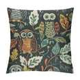 thumbnail image 1 of Creowell Owl Throw Pillow Cover Love Mom Couch Pillow Case Square Outdoor Pillows Sofa Bed Lumbar Pillowcase Decorative, 1 of 5