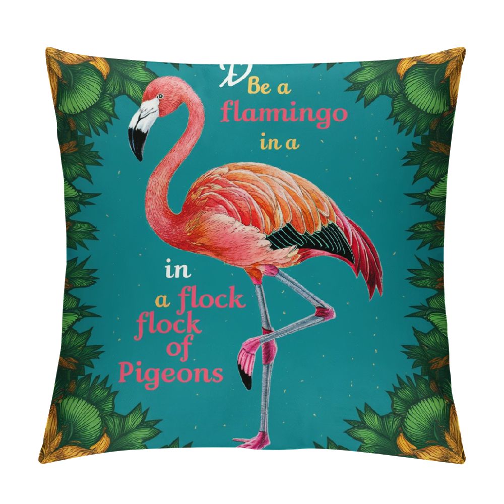 Targa in latta con fenicottero con scritta Girl Flamingo Once A Time There was A Girl Who Really Loved Flamingo, per bar, pub, garage, sala da pranzo, caffetteria, decorazione per la casa