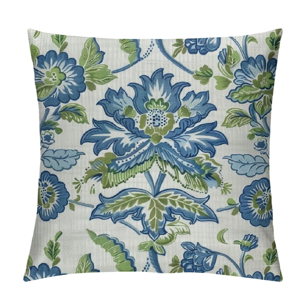 Accent Throw Pillows With Richly Patterned Crepe Fabric Reference: Creowell Printed Decorative Square Accent Throw Pillow Cover