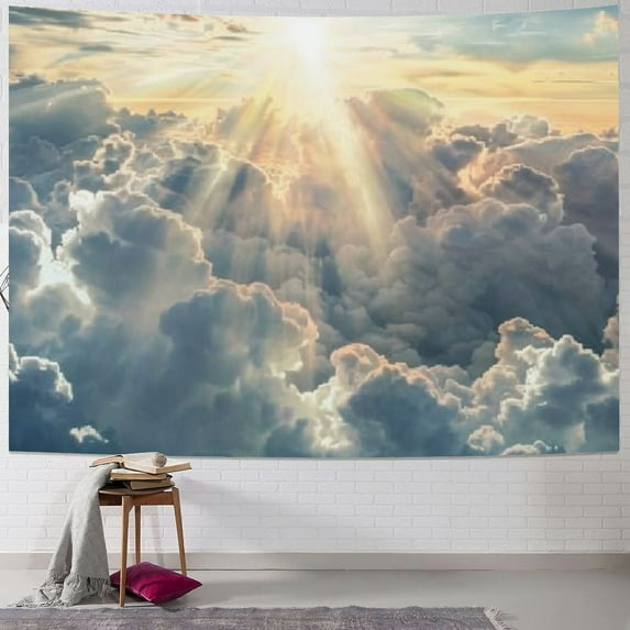 Creowell Room Decor Aesthetic Tapestry for Bedroom and Laundry, Tapestries for Teen Girl Baby Shower Decorations Bathroom 40x30inch