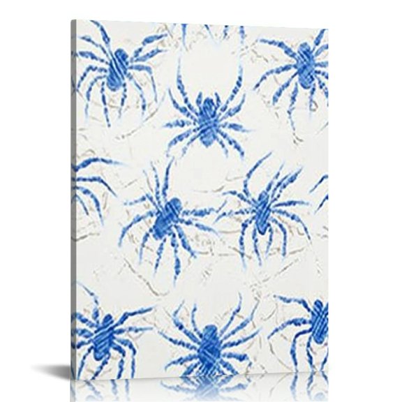Creowell Spider Web Canvas Prints Wall Art Modern Home Decor Living Room Bathroom Bedroom Office, Perfect Gift for Various Occasions 16x20in