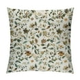 thumbnail image 1 of Creowell  Spring Daisy Floral Pillow Covers Brown Beige Vintage Flowers Decorative Pillow Cases   Print Throw Pillows Farmhouse Decor for Sofa Couch Cushion Outdoor, 1 of 5