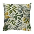thumbnail image 1 of Creowell  Spring Flower Pillow Covers Sage Green Blue Burnt Orange Floral Throw Pillow Covers Farmhouse Leaf Print Decorative Square Cushion Cover for Home Couch Sofa Bedding,Multi-Size, 1 of 5