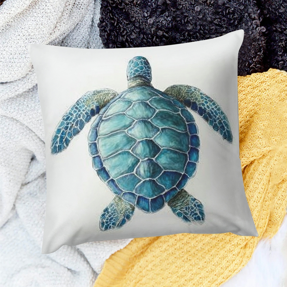 Sea Kelp Throw Pillow