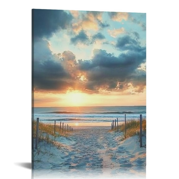 Creowell Sunset Clouds Art Modern Canvas Prints Wall Art Decor 12x16in