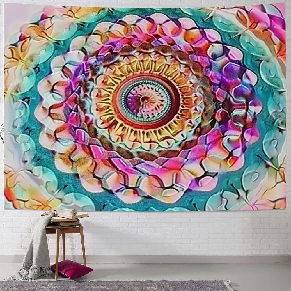Creowell Tapestry Wall Hanging Hippie Mandala Bohemian Hippy ...