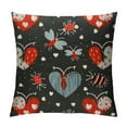 thumbnail image 1 of Creowell Throw Pillow Cover Strawberry Decor Cushion Cover for Home Bed Sofa Couch Office, Red Strawberry Pillow Cover, Cute Fruits Theme Sweet Strawberry Decorative Pillow Cover 20x20in, 1 of 5