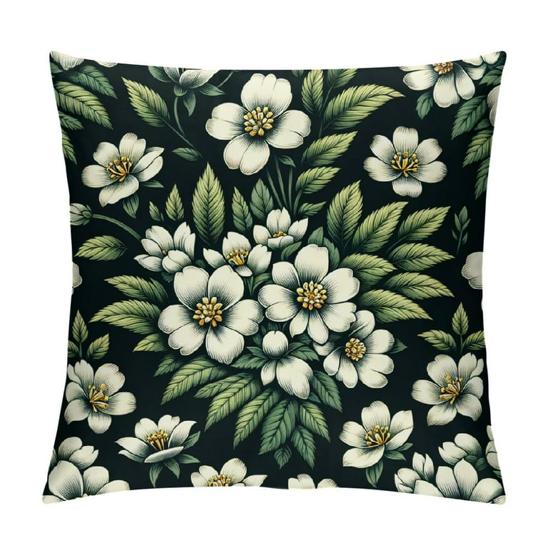 Vintage floral throw pillows 2025