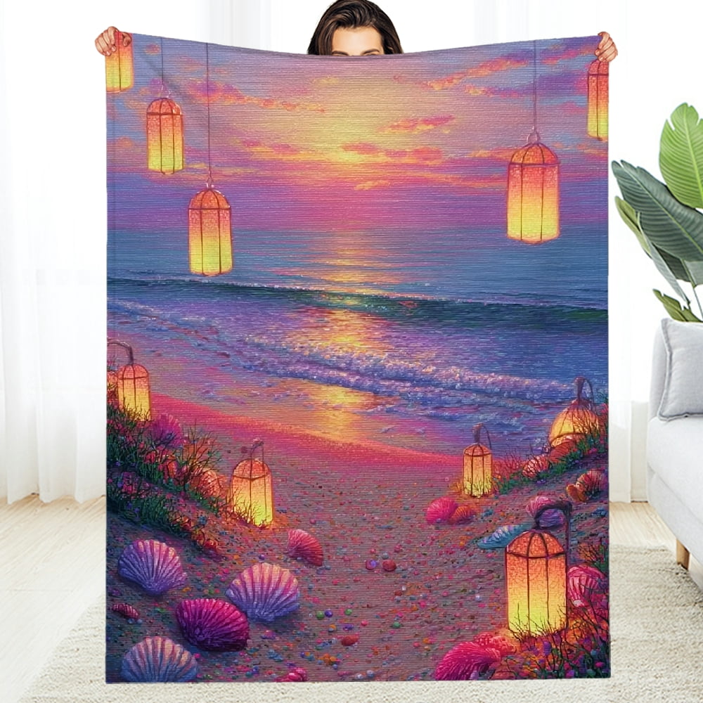 Holiday In Beach Quilted Blanket NCU0PT465 main image 1