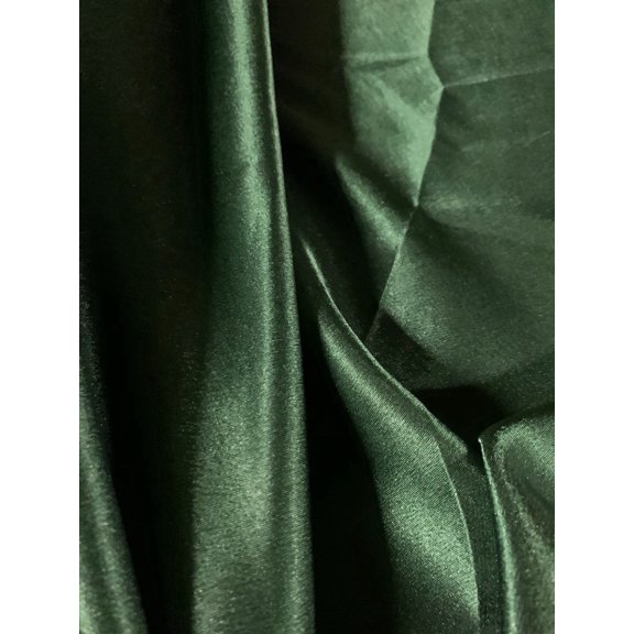 Burlap Fabrics Crepe Back Satin Hunter - 58 Inch Wide 100 Polyester Sold by the Yard