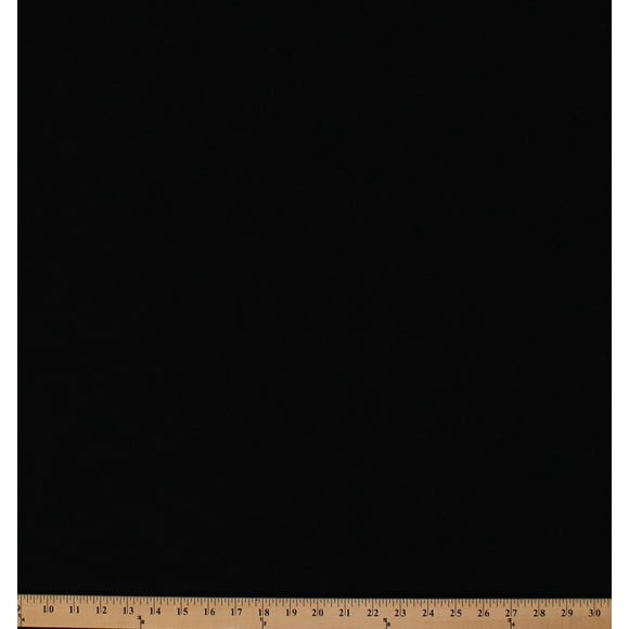 Crepe Black Fine Lightweight Blouse Weight Crepe 60" Wide Polyester Fabric by the Yard (2016R-9E)