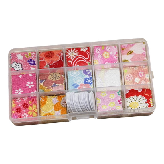 Crepe Cloth Patchwork Fabric Japanese Style for Birthday Thanksgiving Decor B