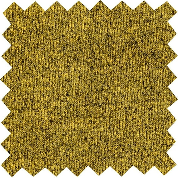Crepe Mix Two Tone Fabric - Knit Fabric, Stretchy Sewing for Dresses & Crafts (MUSTARD, 1.5"x1.5"SampleOfFabric)