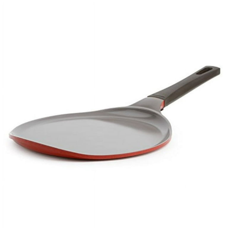 Neoflam Crepe Pan - 10 inch Ceramic Nonstick in Chili Pepper Red
