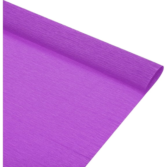 Crepe Paper, 20 Inch Wide x 8 Ft Long Violet, DIY Gift Wrapping, Party Decorations, Handmade Crafts