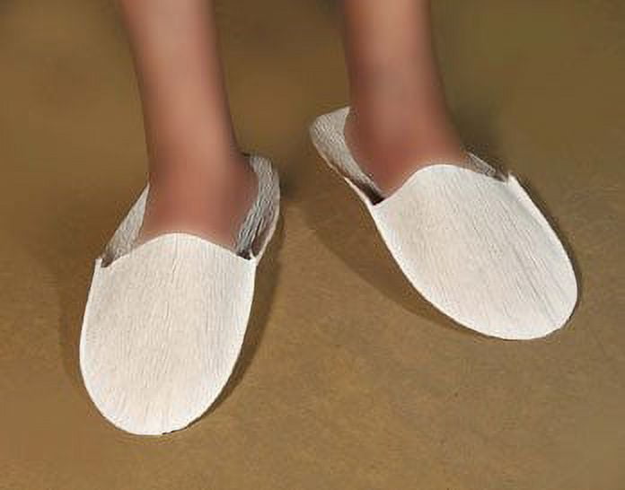 Disposable paper best sale slippers